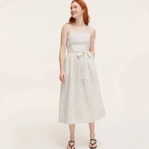 Kate Spade x Target Summer White Polka Dot Dress. Size Small.